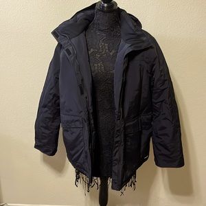 Lands End Black Jacket